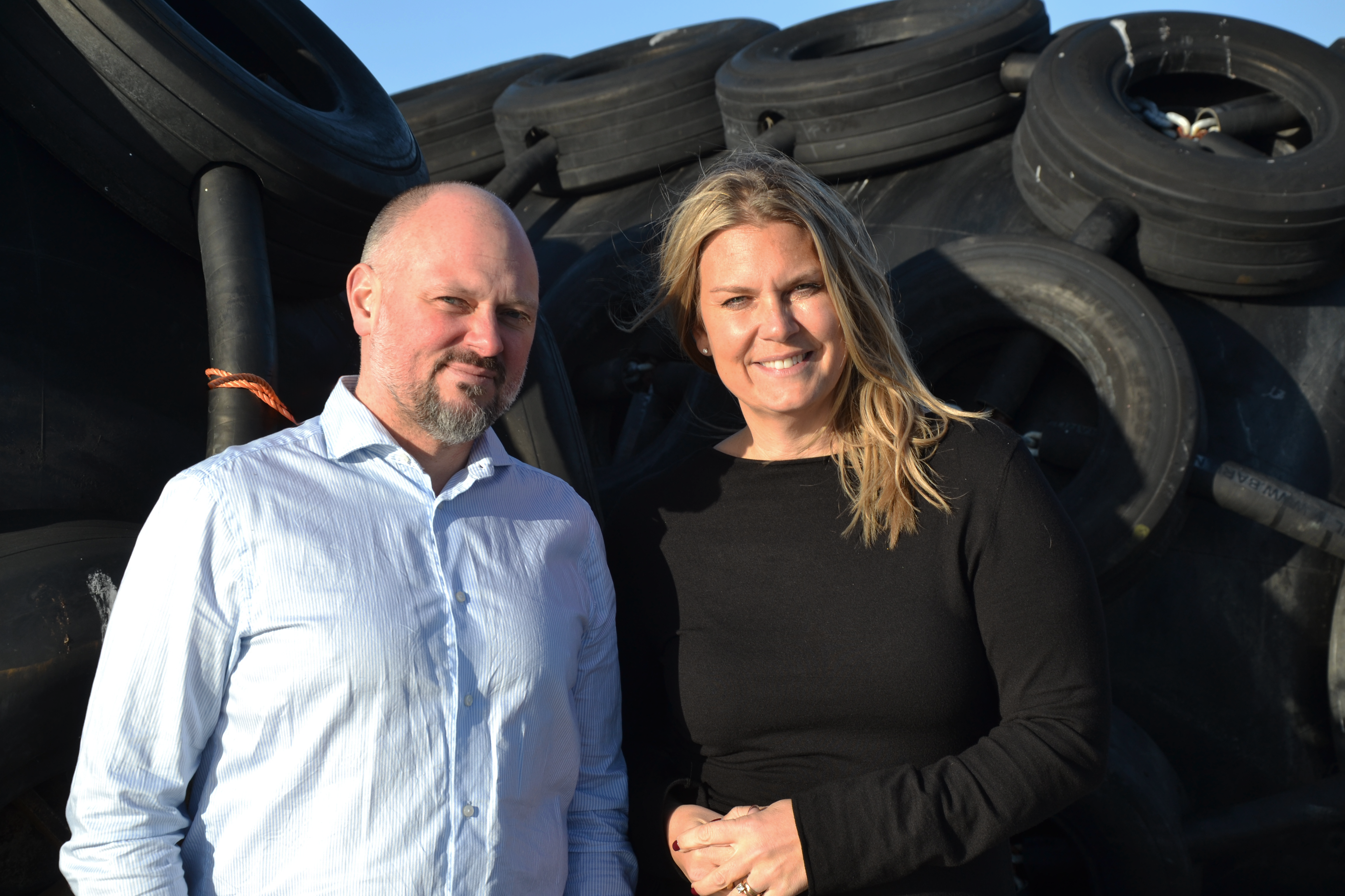 Christopher Askheim, General Manager & Elin Kristensson, Managing Director at Northern Energy & Supply