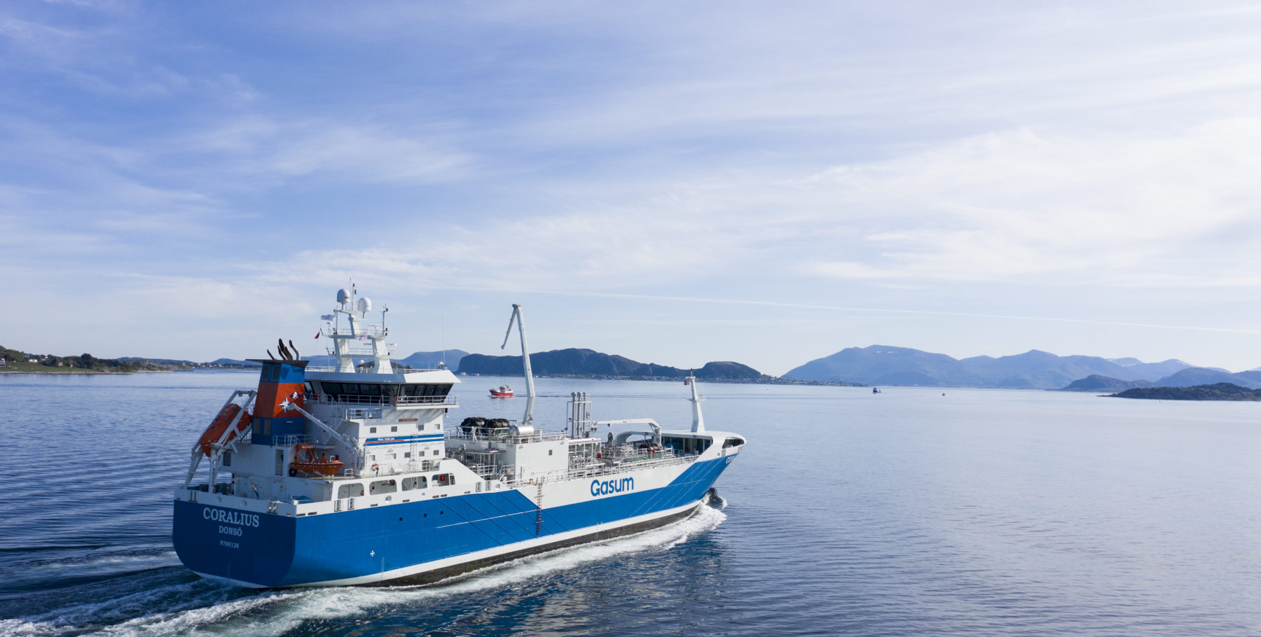Coralius – Gasum’s LNG feeder and carrier Coralius – Gasum’s LNG feeder and carrier